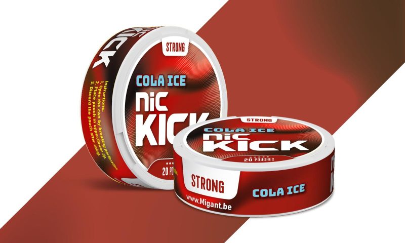 NicKick Pouches Cola Ice (10 pcs/pack)