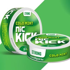 NicKick Pouches Cold Mint (10 pcs/pack)