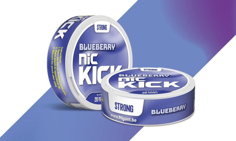 NicKick Pouches Blueberry (10 pcs/pack)