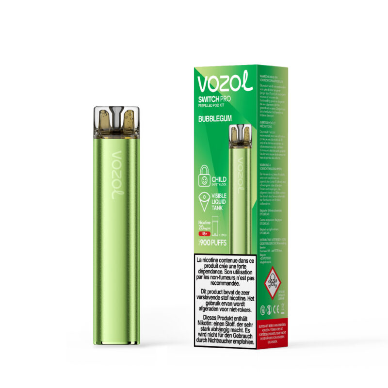 Vozol Switch Pro Starter kit Bubblegum (1 x 20 mg/ml) 5 packs