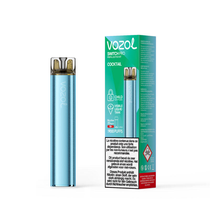 Vozol Switch Pro Starterkit Cocktail (1 x 20 mg/ml) 5 pack