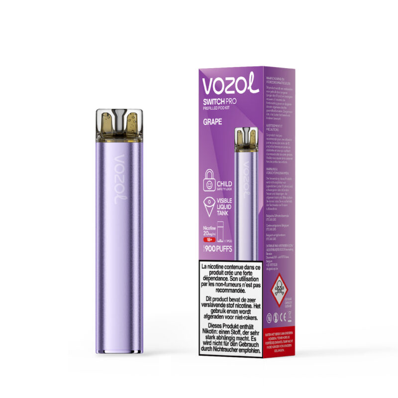 Vozol Switch Pro Starterkit Grape (1 x 20 mg/ml) 5 pack