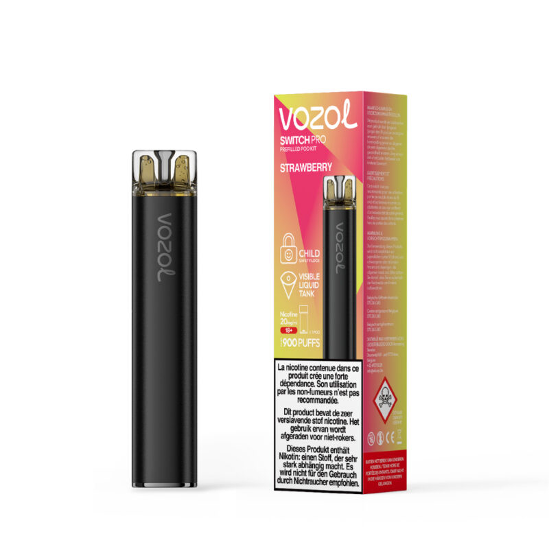 Vozol Switch Pro Starter kit Strawberry (1 x 20 mg/ml) 5 packs