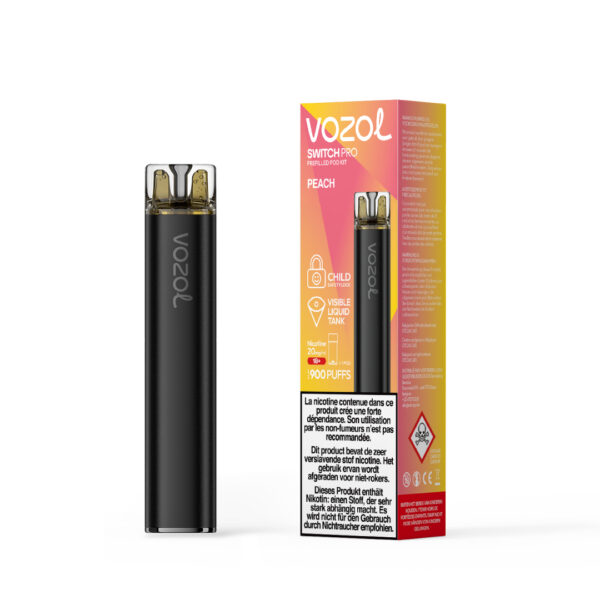 Vozol Switch Pro Starterkit Peach (1 x 20 mg/ml) 5 pack