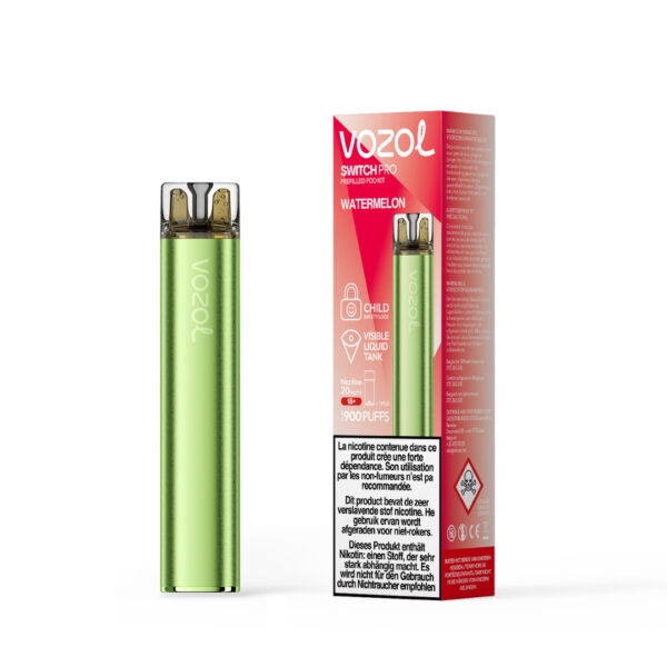 Vozol Switch Pro Starterkit Watermelon (1 x 20 mg/ml) 5 pack
